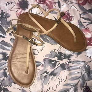 Nude sandals
